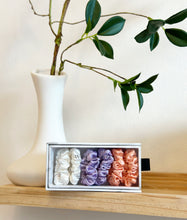 Load image into Gallery viewer, 100% Pure Mulberry Silk Hair Scrunchies - Baby Ties