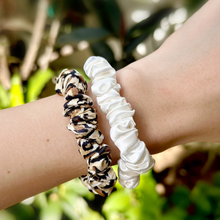 Load image into Gallery viewer, 100% Pure Mulberry Silk Scrunchies - Safari Collection