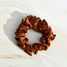 Load image into Gallery viewer, 100% Pure Mulberry Silk Scrunchies - Autumn Leaves