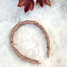 Load image into Gallery viewer, 100% Pure Mulberry Silk Hairbands - Tanned Beauty