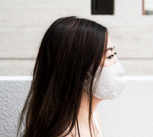 Load image into Gallery viewer, Rhinestone Bling Mask - Grey