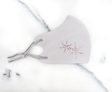 Load image into Gallery viewer, Rhinestone Bling Mask - Grey