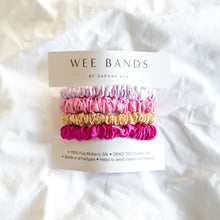 Load image into Gallery viewer, 100% Pure Mulberry Silk Hair Scrunchies - Barbie Doll Collection