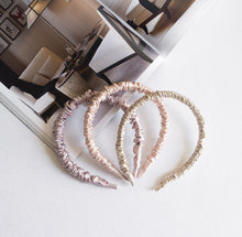 Load image into Gallery viewer, 100% Pure Mulberry Silk Hairbands - Warm Collection