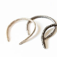 Load image into Gallery viewer, 100% Pure Mulberry Silk Hairbands - Chocolate Collection