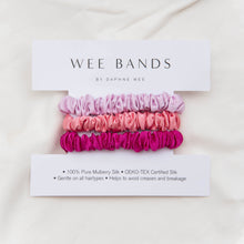 Load image into Gallery viewer, 100% Pure Mulberry Silk Hair Scrunchies - Glitzy Collection