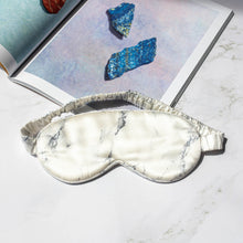 Load image into Gallery viewer, 100% Pure Silk Anti-Ageing Marble Eye Mask