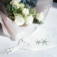 Load image into Gallery viewer, Wee Bands - Rhinestone White Mask