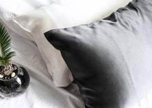 Load image into Gallery viewer, 100% Pure Silk Anti-Ageing Beauty Sleep Set - Charcoal