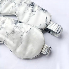 Load image into Gallery viewer, 100% Pure Silk Anti-Ageing Marble Eye Mask
