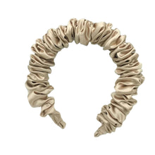 Load image into Gallery viewer, 100% Pure Mulberry Silk Scrunchies Hairbands