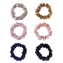 Load image into Gallery viewer, 100% Pure Mulberry Silk Hair Scrunchies Medium