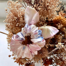 Load image into Gallery viewer, Luxe Pure Silk Hair Scrunchie - Unicorn Bunny