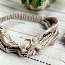 Load image into Gallery viewer, 100% Pure Mulberry Silk Knot Headbands