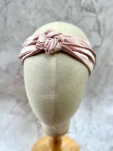 Load image into Gallery viewer, 100% Pure Mulberry Silk Knot Headband Scrunchie Set