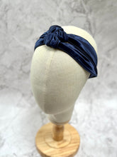 Load image into Gallery viewer, 100% Pure Mulberry Silk Knot Headband Scrunchie Set