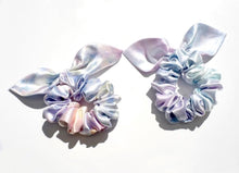 Load image into Gallery viewer, Luxe Pure Silk Hair Scrunchie - Unicorn Bunny