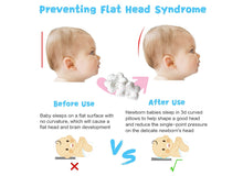 Load image into Gallery viewer, 100% Pure Silk Baby Head Shaping Pillow - Reversible