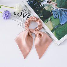 Load image into Gallery viewer, 100% Pure Mulberry Silk Bunny Scrunchies - (more colours available)