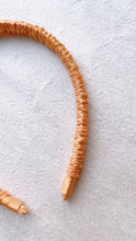 Load image into Gallery viewer, 100% Pure Mulberry Silk Hairbands - Apricot