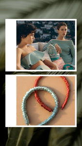 100% Pure Mulberry Silk Hairbands - Coral