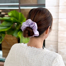 Load image into Gallery viewer, Luxe XL Oversized Silk Scrunchie - Ballet Bow
