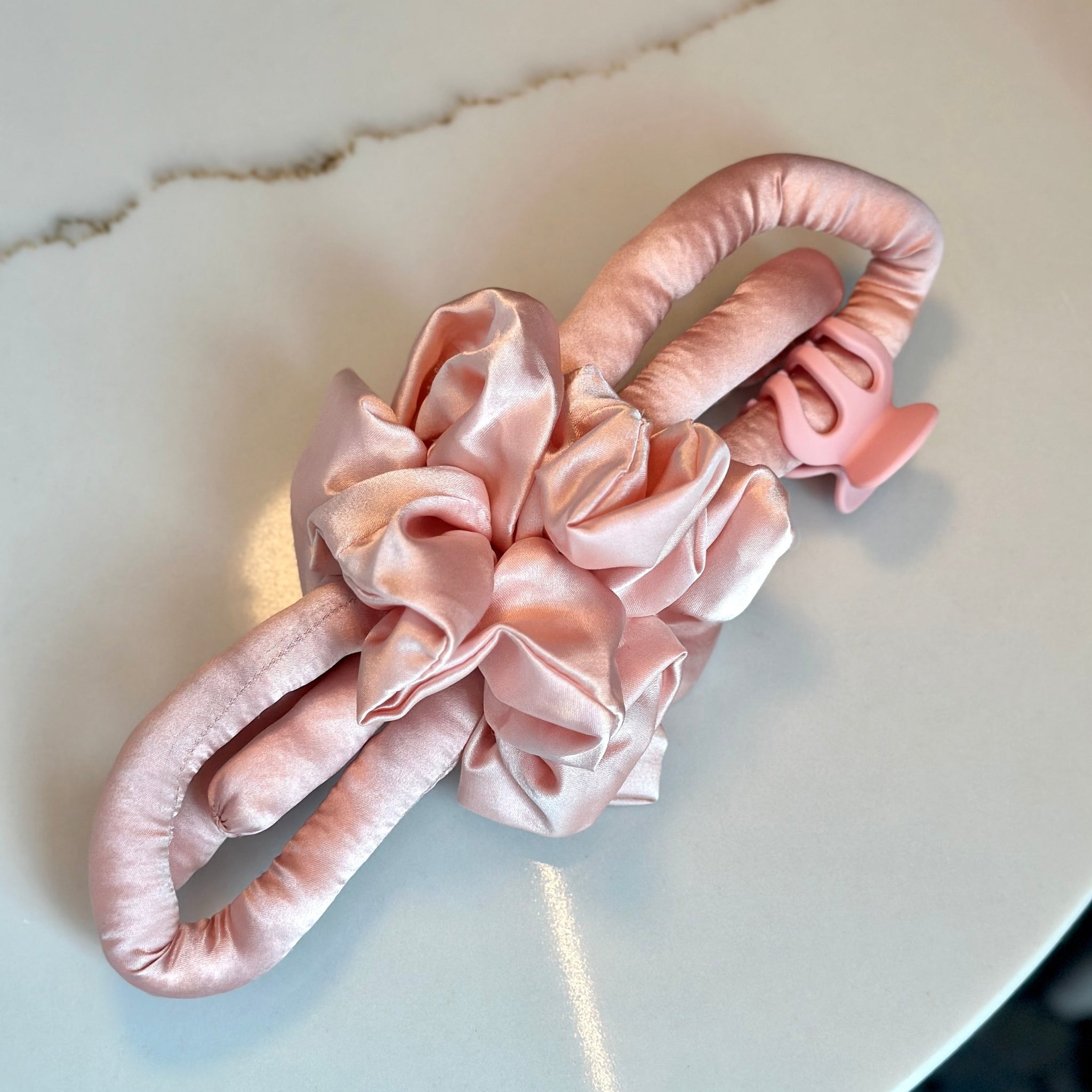 100% Pure Mulberry Silk Heatless Hair Curler Mini Size