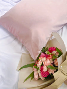 100% Pure Silk Anti-Ageing Beauty Set - Pink