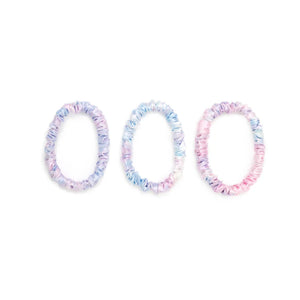 100% Pure Mulberry Silk Hair Scrunchies - Unicorn Sets