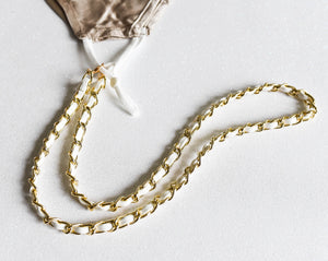 Mask Chains - Braided Leather Chain (in 3 colours)