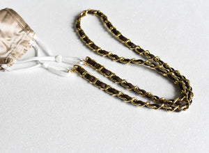 Mask Chains - Braided Leather Chain (in 3 colours)