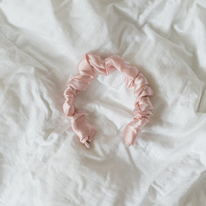 Wee Bands - Pink Fluffy Scrunchie Hairbands