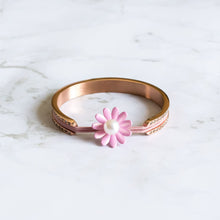 Load image into Gallery viewer, Wee Bands - Sunflower Pink Pearl Hair Ties
