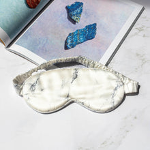 Load image into Gallery viewer, 100% Pure Silk Anti-Ageing Marble Eye Mask
