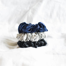 Load image into Gallery viewer, 100% Pure Mulberry Silk Scrunchies - Polaris
