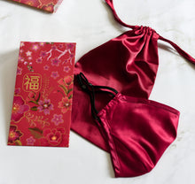 Load image into Gallery viewer, 100% Pure Silk CNY Face Mask
