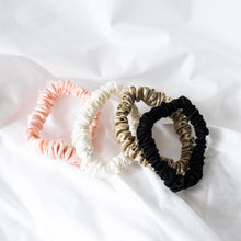 Load image into Gallery viewer, 100% Pure Mulberry Silk Scrunchies - Pink Collection
