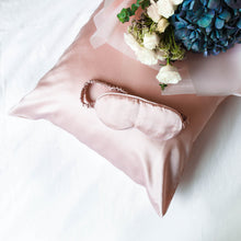 Load image into Gallery viewer, 100% Pure Silk Anti-Ageing Beauty Sleep Set - Dusty Pink
