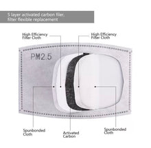 Load image into Gallery viewer, 5-layer activated carbon PM 2.5 filter protection refill packs

