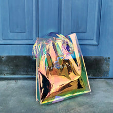 Load image into Gallery viewer, Wee Bands Holographic Tote Bag
