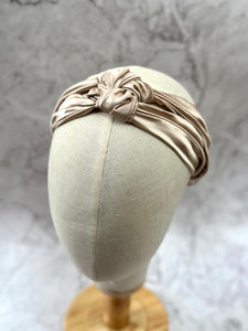 100% Pure Mulberry Silk Knot Headband Scrunchie Set