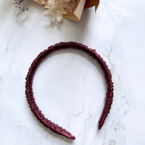 100% Pure Mulberry Silk Hairbands - 2 sizes