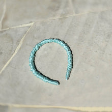 Load image into Gallery viewer, 100% Pure Mulberry Silk Hairbands - Tiffany Blue
