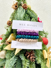 Load image into Gallery viewer, 100% Pure Mulberry Silk Hair Scrunchies - Christmas Fruit Cake Collection
