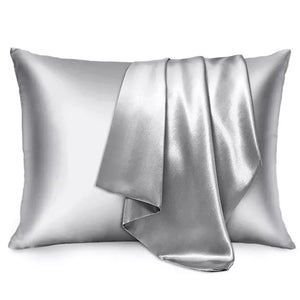 100% Pure Silk Anti-Ageing Beauty Sleep Set - Silver